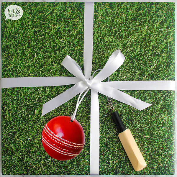 Cricket Pitch Wrapping Paper