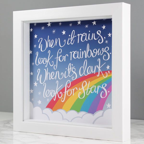 'When it Rains Look For Rainbows' Art Print