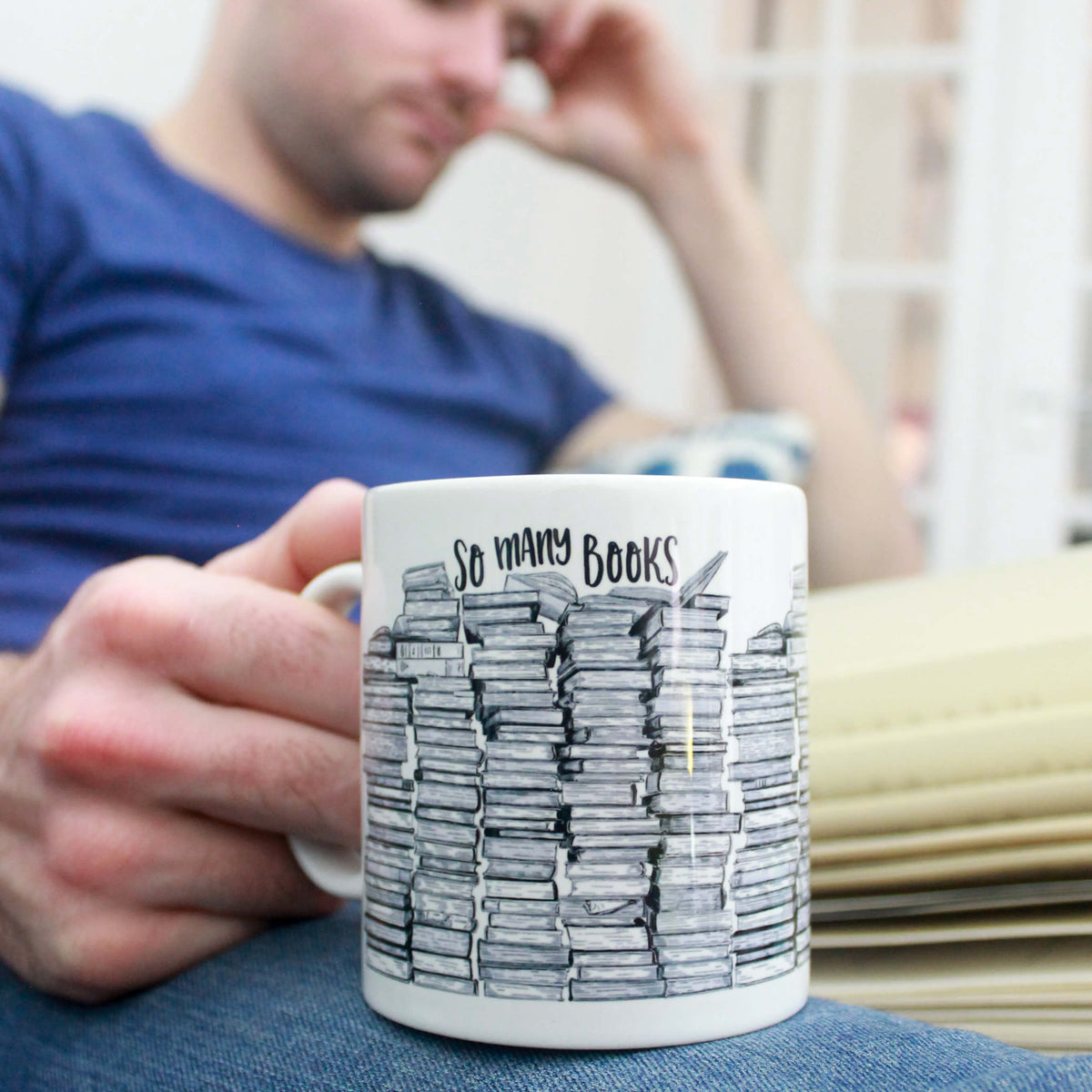 'So Many Books, So Little Time' Mug – Wit & Wisdom