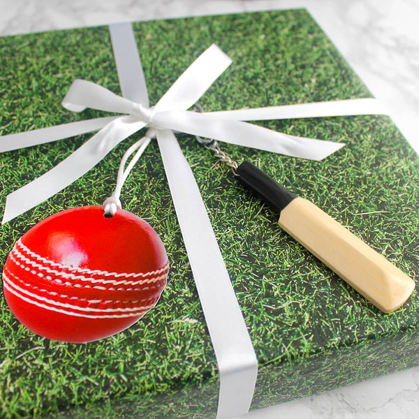 Cricket Pitch Wrapping Paper