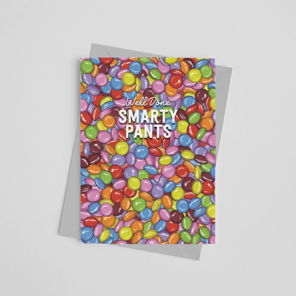 Well Done Smarty Pants Card